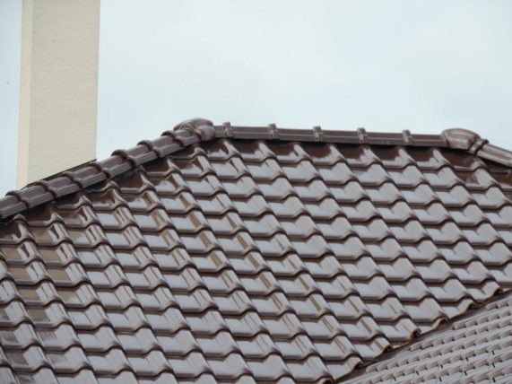 Keramická strešná krytina Röben monza plus maduro - realizácia strechy detail