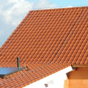Realizácia strechy s keramickou škridlou Röben Piemont Medená engoba