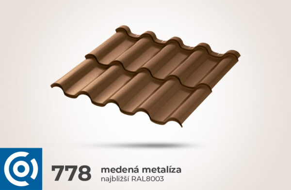 ROVA Goodlock medená metalíza
